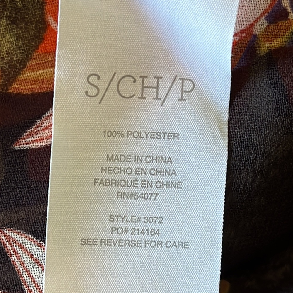 Euc Cabi Sheer Button-Down Blouse - image 6